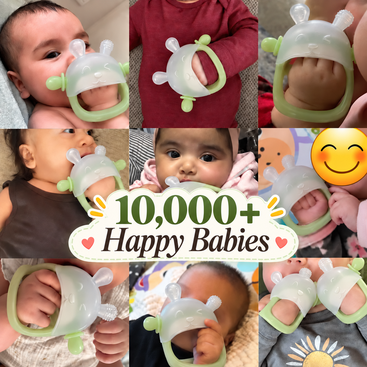 Bunny Mitt Teether
