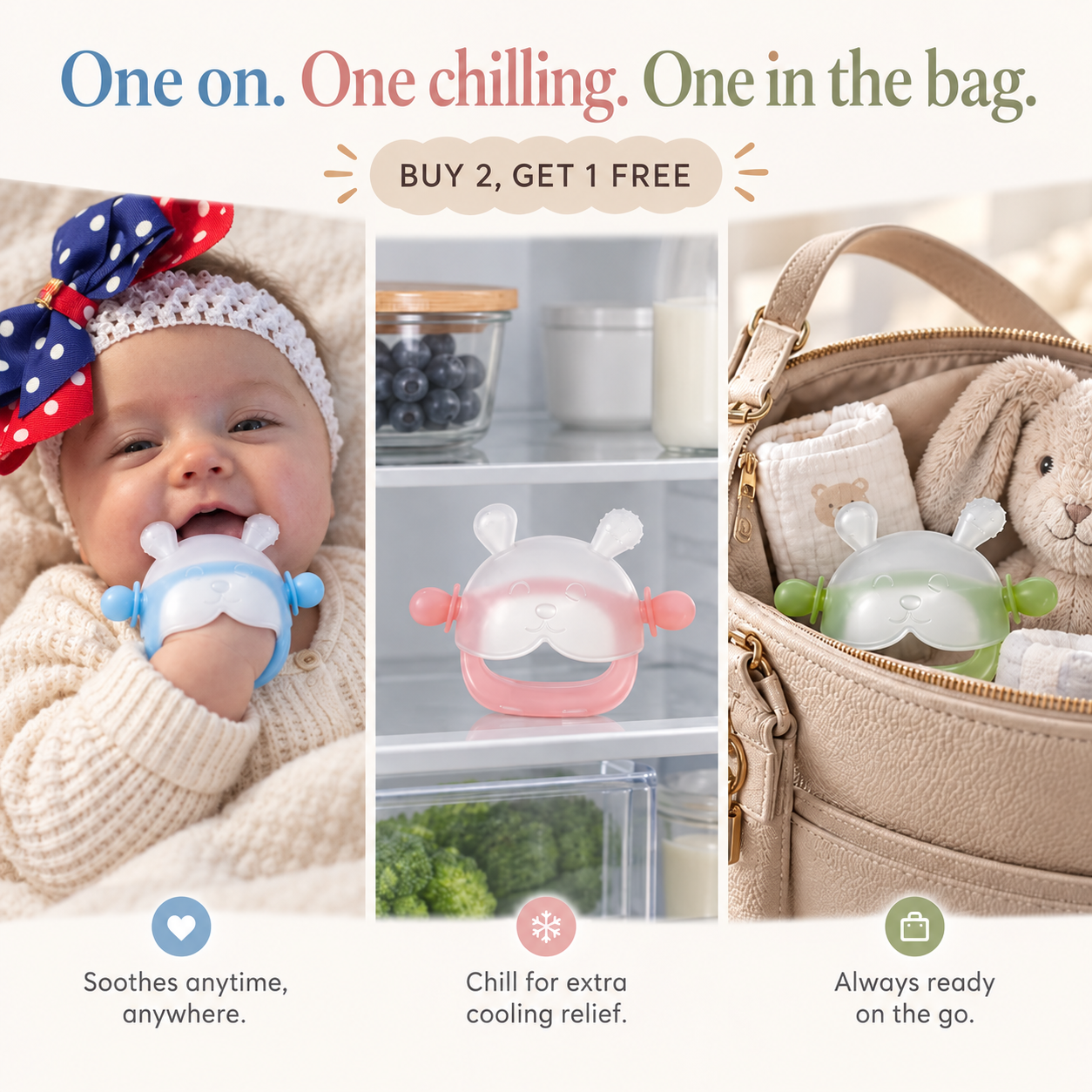 Bunny Mitt Teether