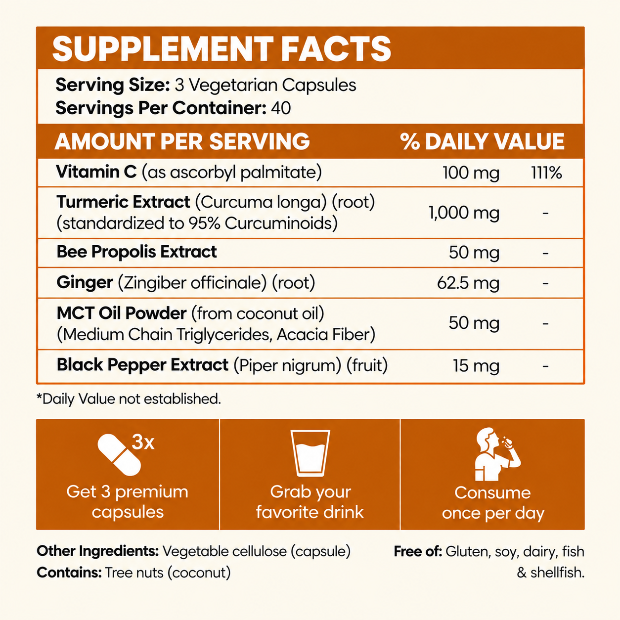 TURMERIC CURCUMIN 95